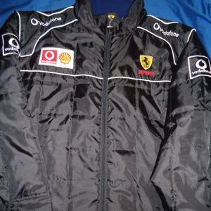 Ferrari Vodafone Shell Jacket Adult Large